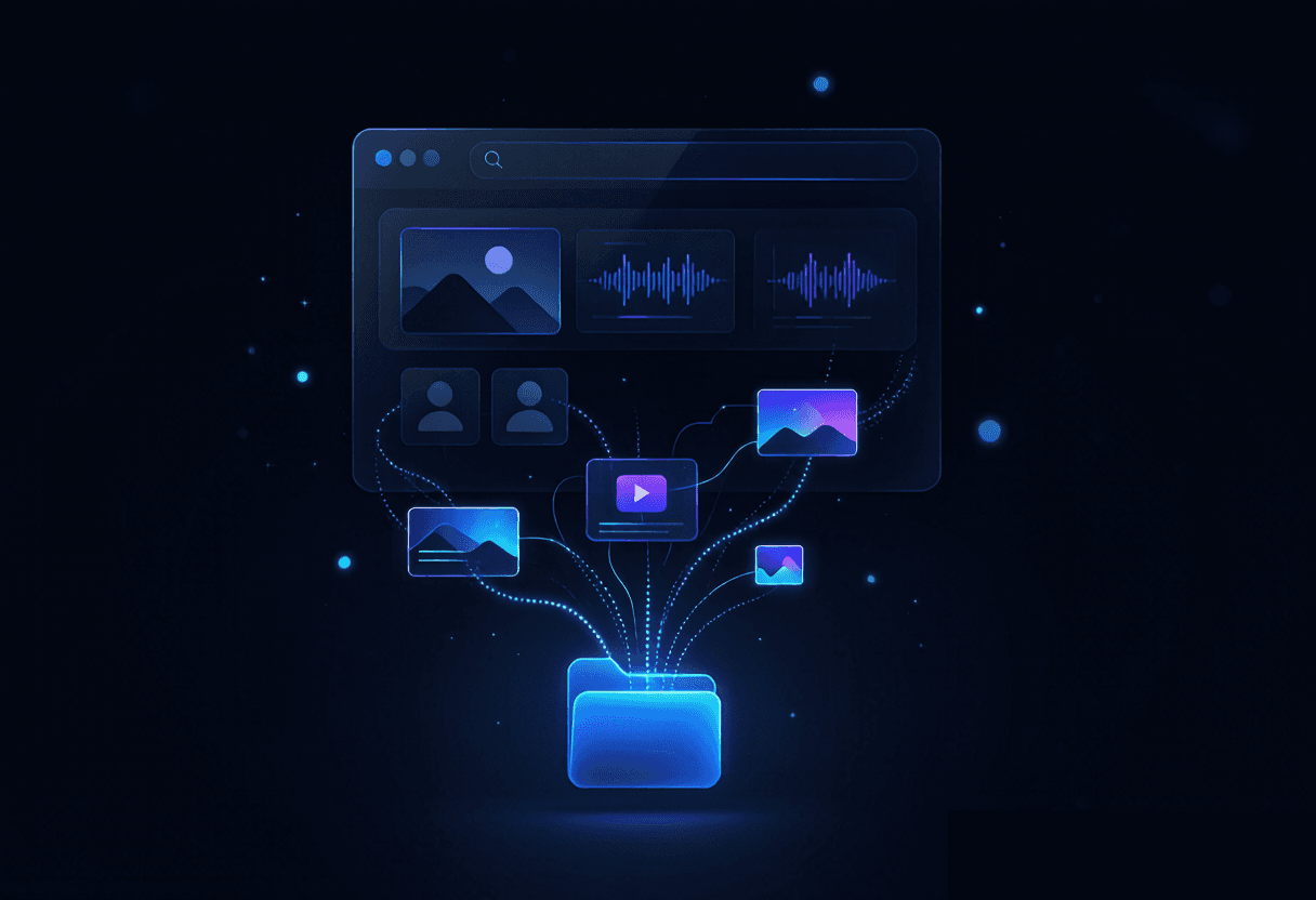 VDA — sniffing media from a webpage into your library